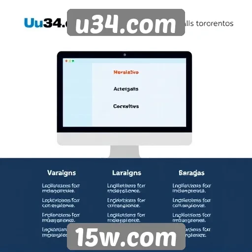 Comparativa entre u34.com e concorrentes do setor