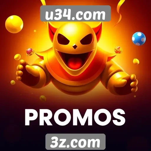 Plataforma u34.com oferece promoções para jogadores