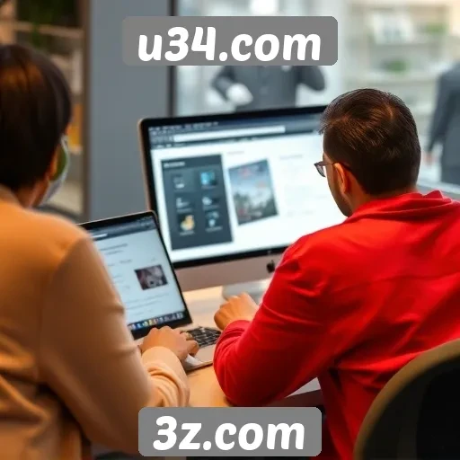 Experiência do usuário no site u34.com é avaliada